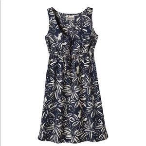 Patagonia Pataloha Navy Floral Sleeveless Dress